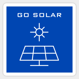 Go Solar Magnet